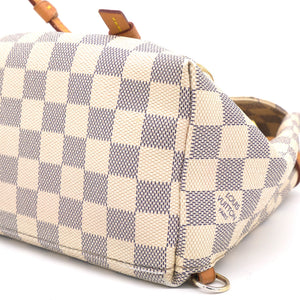 Damier Azur Canvas Sperone BB Backpack Bag