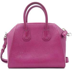 Sugar Goatskin Mini Antigona Orchid Purple