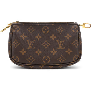 Rose Ballerine Monogram Canvas Multi Pochette Accessories Bag