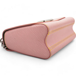 Epi Twist Shoulder Bag MM Rose Ballerine