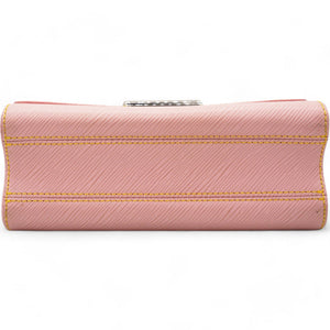 Epi Twist Shoulder Bag MM Rose Ballerine