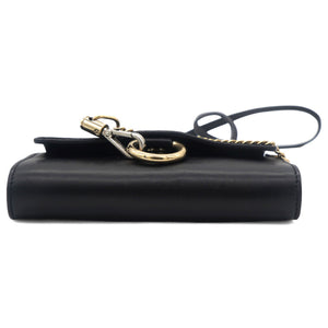 Faye Shoulder Bag Leather and Suede Mini