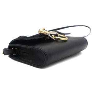 Faye Shoulder Bag Leather and Suede Mini