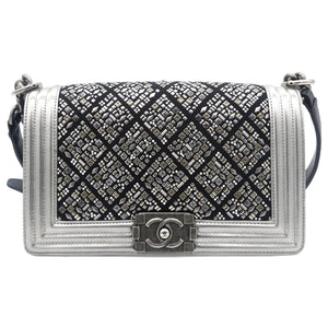Embellished Boy Flap Bag Medium