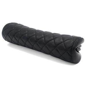 Lambskin Quilted Timeless Clutch Black