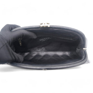 Lambskin Quilted Timeless Clutch Black