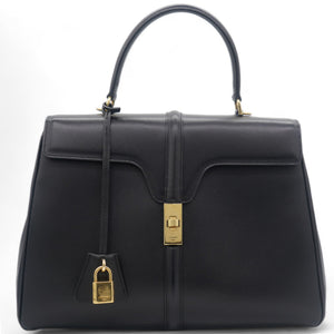 Classique 16 Handle bag in Satinated Calfskin Black