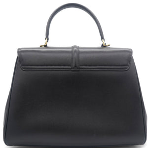Classique 16 Handle bag in Satinated Calfskin Black