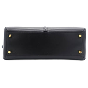 Classique 16 Handle bag in Satinated Calfskin Black