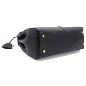Classique 16 Handle bag in Satinated Calfskin Black