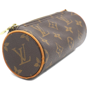 Vintage Monogram Mini Canvas Papillon Pouch