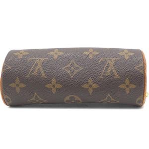 Vintage Monogram Mini Canvas Papillon Pouch