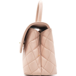 Caviar Leather Small Coco Top Handle Bag