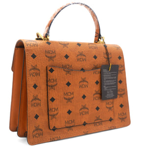 Visetos Medium Patricia Satchel Cognac