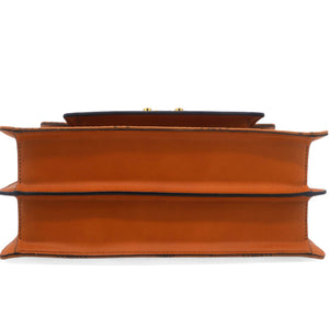 Visetos Medium Patricia Satchel Cognac