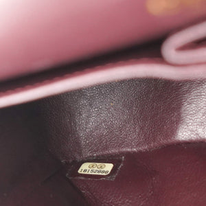 Black Quilted Caviar Leather Classic Double Flap Bag