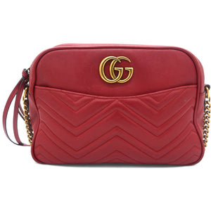 Marmont Medium Leather Crossbody Bag