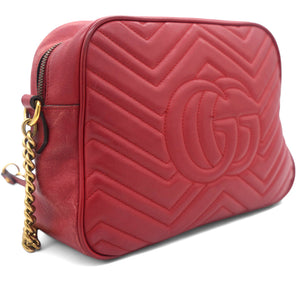 Marmont Medium Leather Crossbody Bag