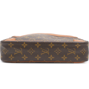 Monogram Compiegne 28 Leather Clutch Bag