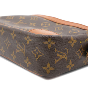 Monogram Compiegne 28 Leather Clutch Bag