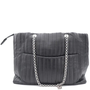 Vertical Quilted Mademoiselle Tote