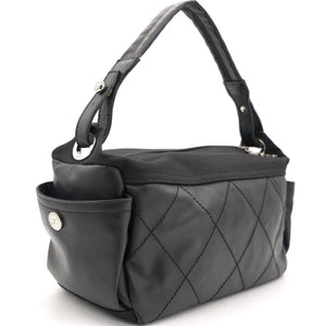 Black Canvas Paris-Biarritz Shoulder Bag