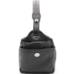 Black Canvas Paris-Biarritz Shoulder Bag