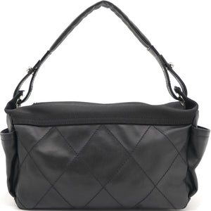 Black Canvas Paris-Biarritz Shoulder Bag