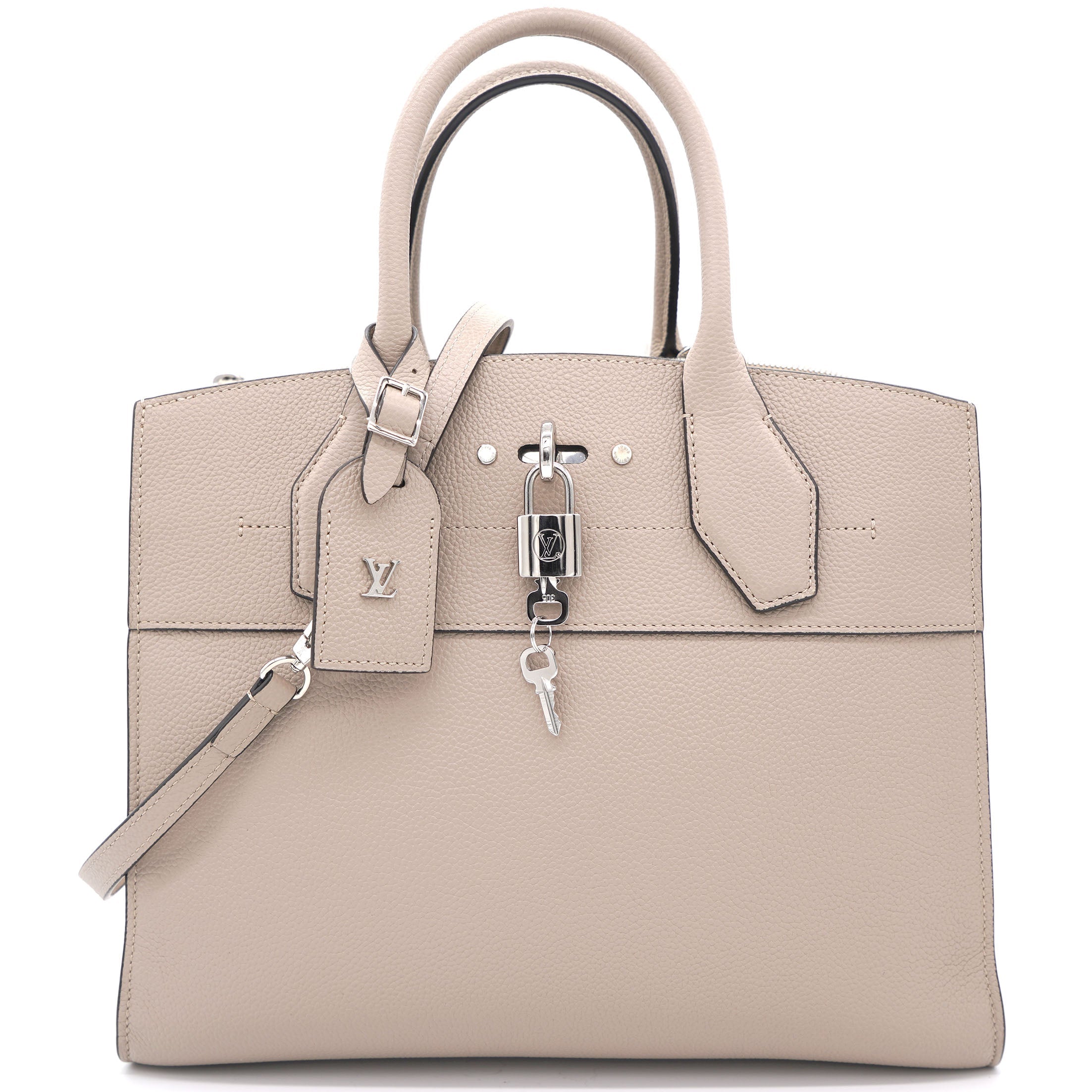Galet Leather City Steamer MM Bag