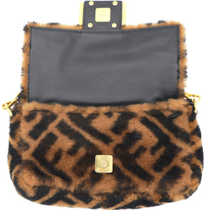 Baguette Fur Mini Bag