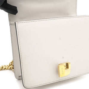 Sylvie Leather Mini Chain Bag