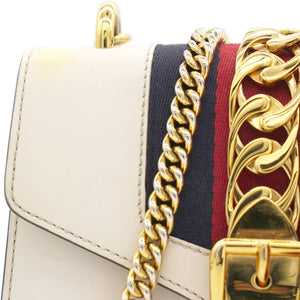 Sylvie Leather Mini Chain Bag