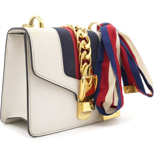 Sylvie Leather Mini Chain Bag