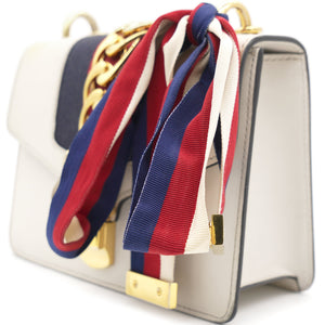Sylvie Leather Mini Chain Bag