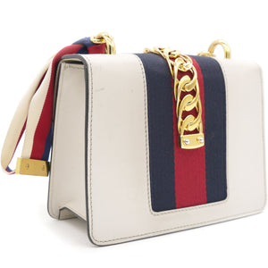 Sylvie Leather Mini Chain Bag