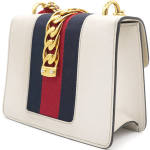 Sylvie Leather Mini Chain Bag