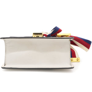 Sylvie Leather Mini Chain Bag