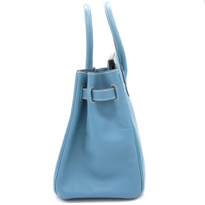 Epsom Birkin 30 Blue Jean 2009