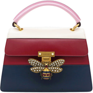 Multicolor Leather Queen Margaret Tote Bag