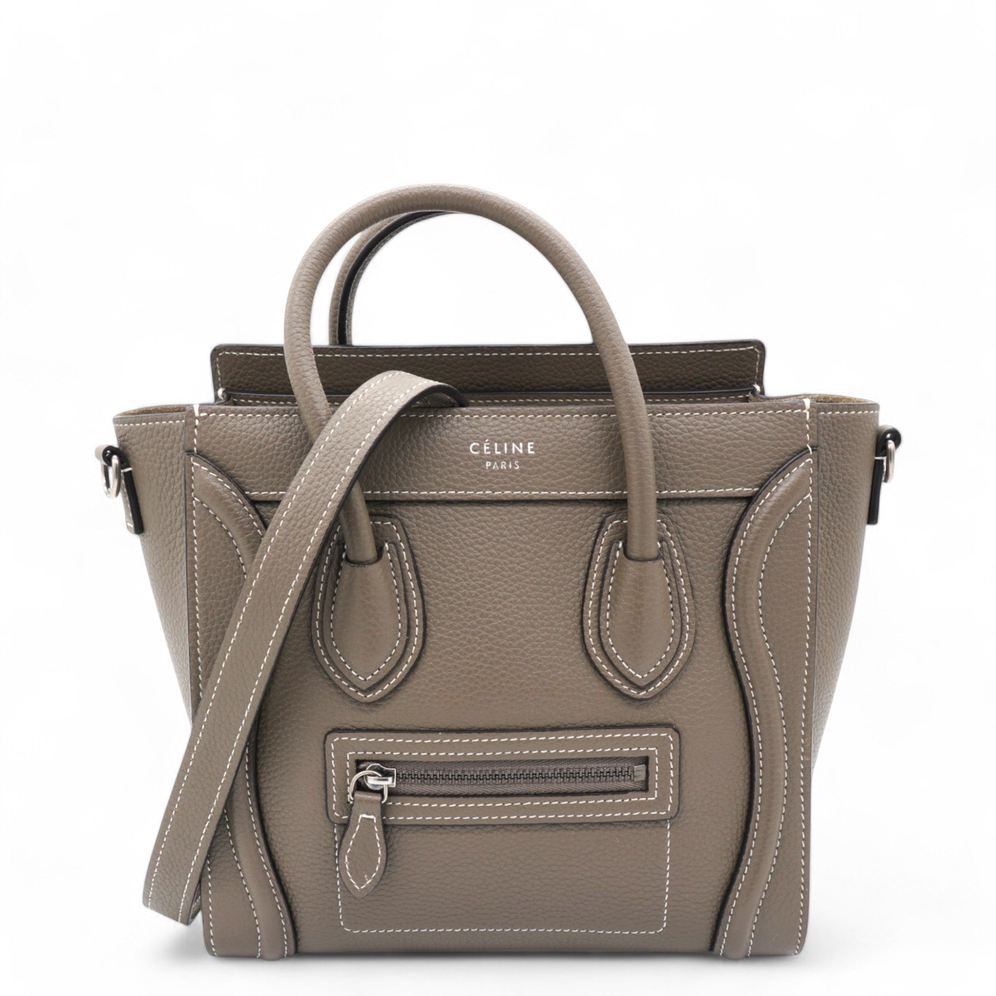 Drummed Nano Luggage Souris Grey
