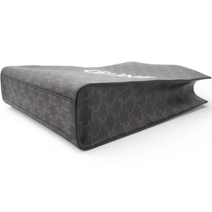 Triomphe Coated Canvas Vertical Cabas Tote