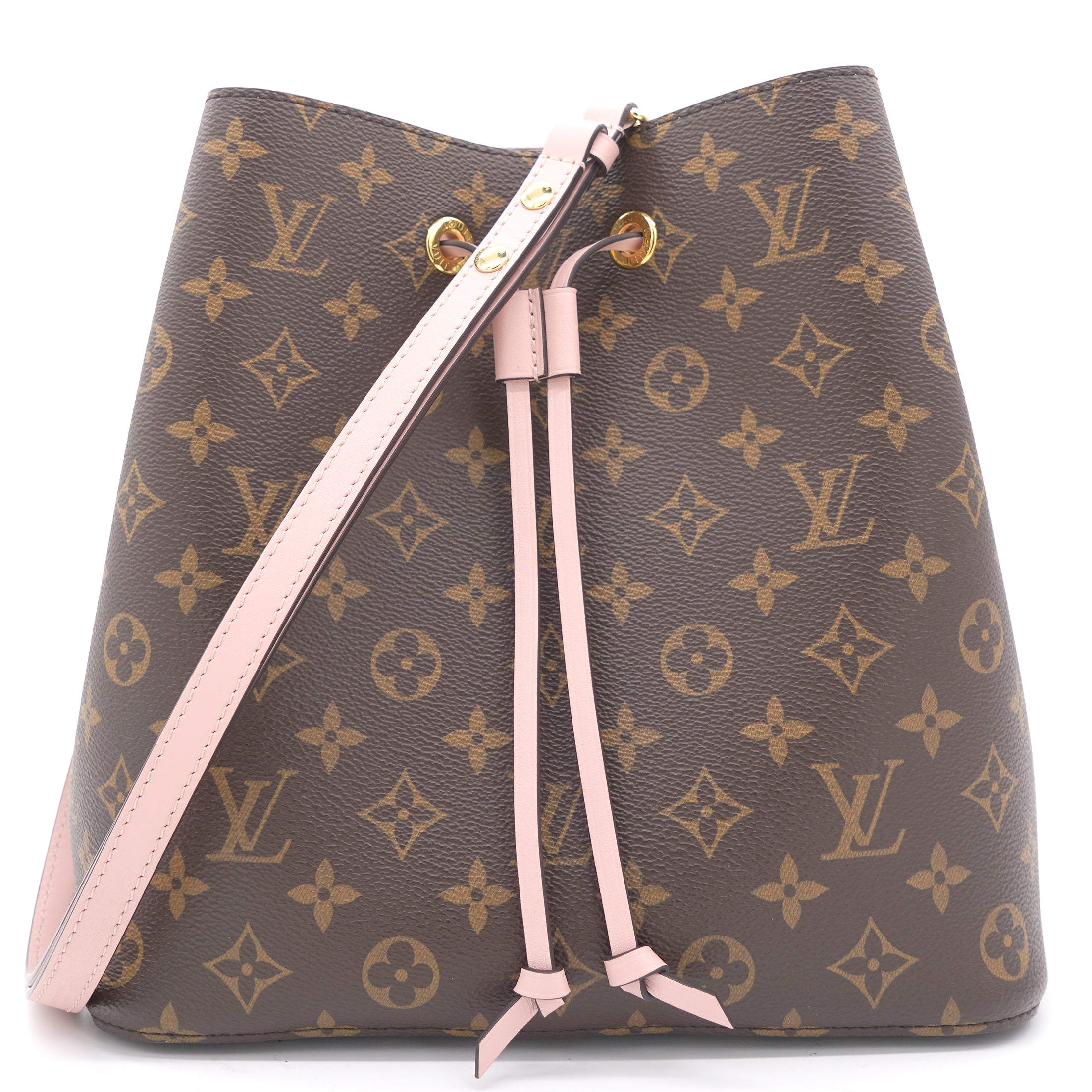 NéoNoé Monogram Shoulder Bag Pink