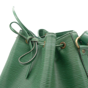 Borneo Green Epi Leather Noe Shoulder Bag