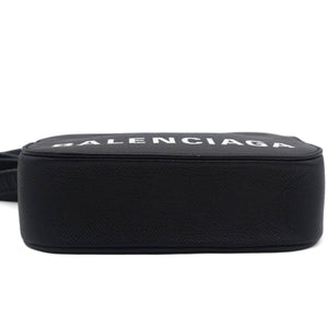 Calfskin Logo XS Everyday Camera Bag Black