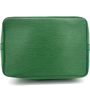 Borneo Green Epi Leather Noe Shoulder Bag