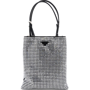 Satin with Crystals Handbag