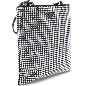 Satin with Crystals Handbag