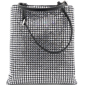 Satin with Crystals Handbag