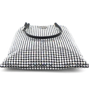 Satin with Crystals Handbag