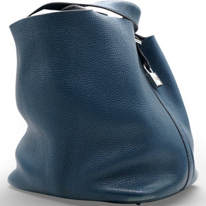 Taurillon Clemence Picotin Lock 26 Navy